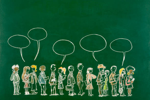 istock Multi-Ethnic Business Persons Waiting in Line 172467896