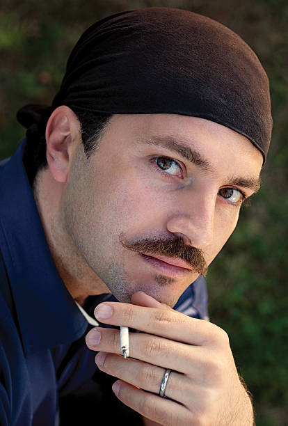 istock Turkish man with mustache and bandana 172468195