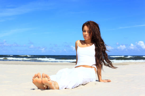 Young Woman on the BeachMore photos of this beautiful model: