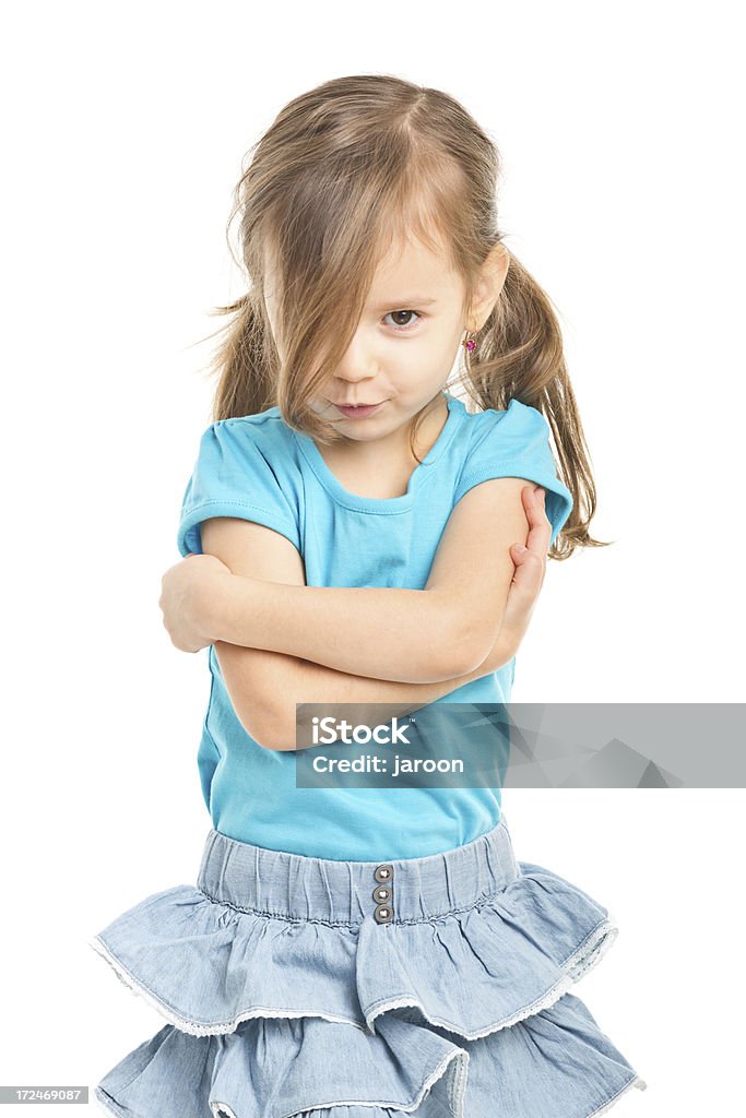 Retrato de niña pequeña - Foto de stock de 2-3 años libre de derechos