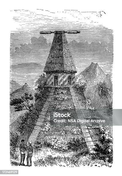 Ancien Temple Vecteurs libres de droits et plus d'images vectorielles de Antique - Antique, Antiquités, Civilisation ancienne