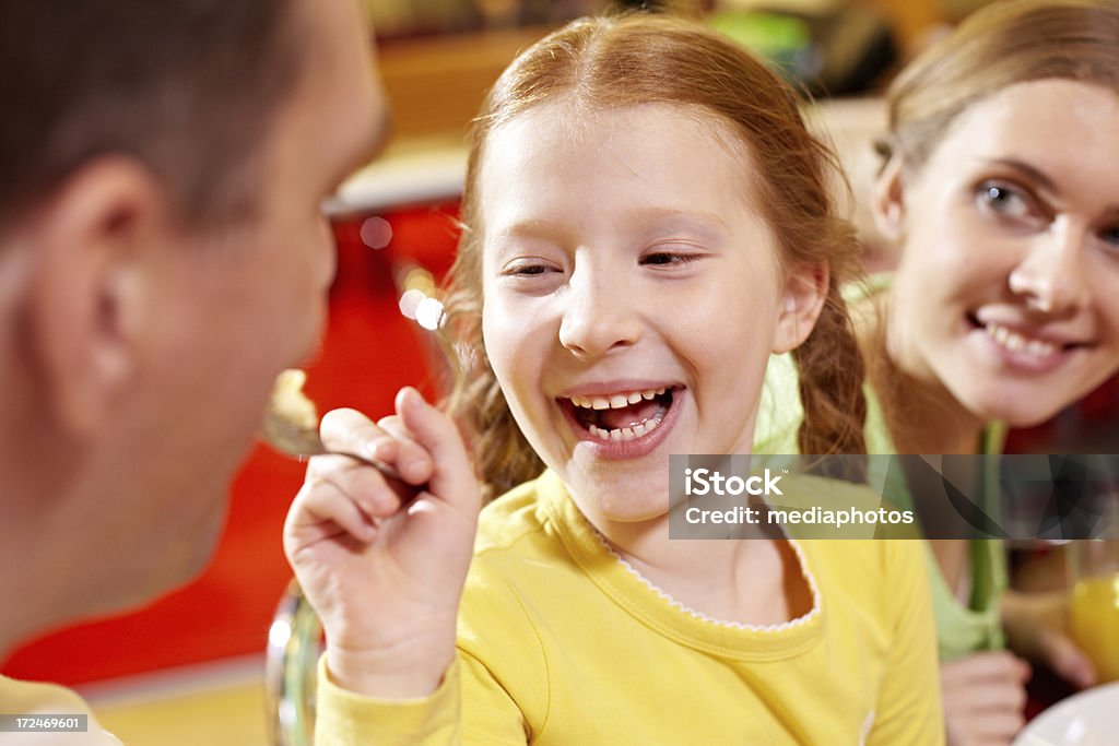 Lustiger Abendessen - Lizenzfrei 6-7 Jahre Stock-Foto