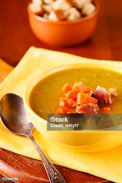 Pea Soup Stock Photo - Download Image Now - Carrot, Soup, Split Pea