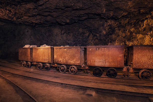 mine train - iron mining - fotografias e filmes do acervo