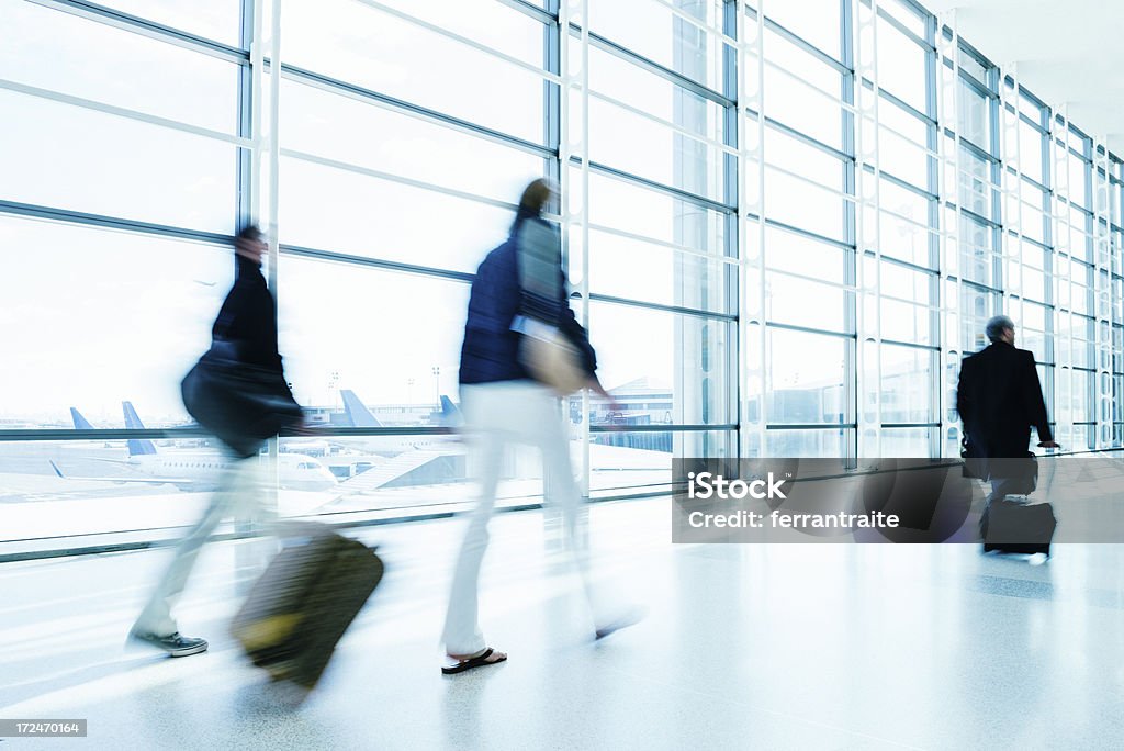 공항 출장 여행 - 로열티 프리 모션블러 스톡 사진