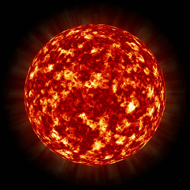 planeta vermelho - fireball big bang fire exploding - fotografias e filmes do acervo