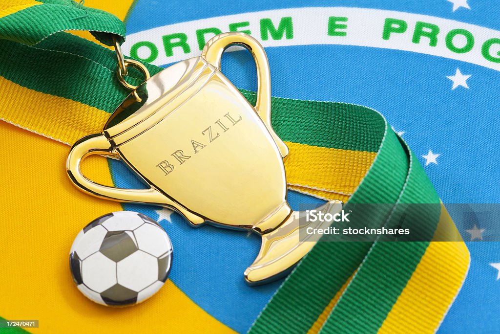 Coupe du Brésil Médaille - Photo de Amérique du Sud libre de droits