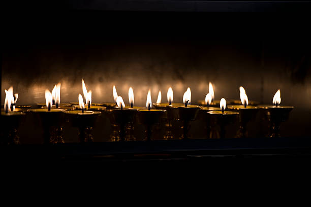 Candles Candles memorial vigil stock pictures, royalty-free photos & images