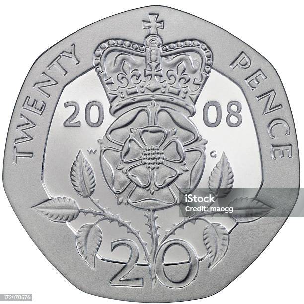 Zwanzigpencestück Stockfoto und mehr Bilder von Zwanzigpencestück - Zwanzigpencestück, Britische Geldmünze, Geldmünze