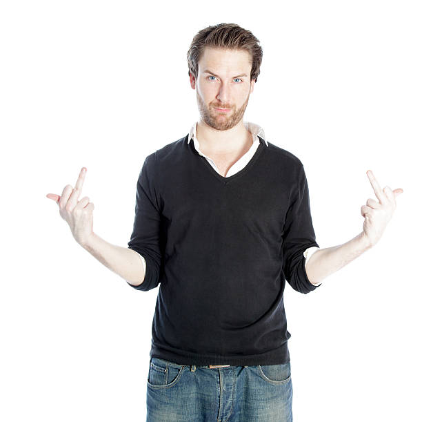 istock Attractive man wearing casual clothes isolated on a white background 172470693