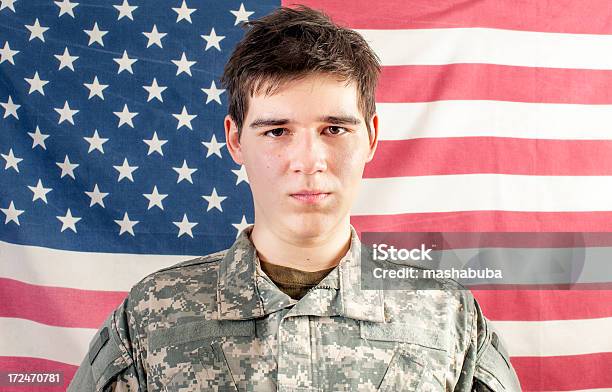 Foto de Retrato De Um Soldado e mais fotos de stock de 20 Anos - 20 Anos, 4 de Julho, Adulto