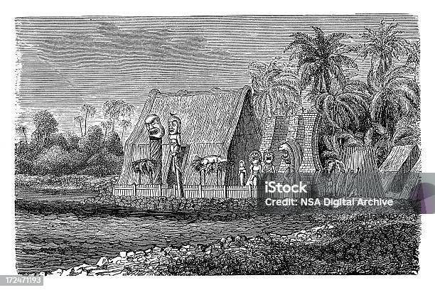 무명용사의 Of Tamehameha 하와이 19세기에 대한 스톡 벡터 아트 및 기타 이미지 - 19세기, 빅 아일랜드-하와이 제도, 새긴 이미지