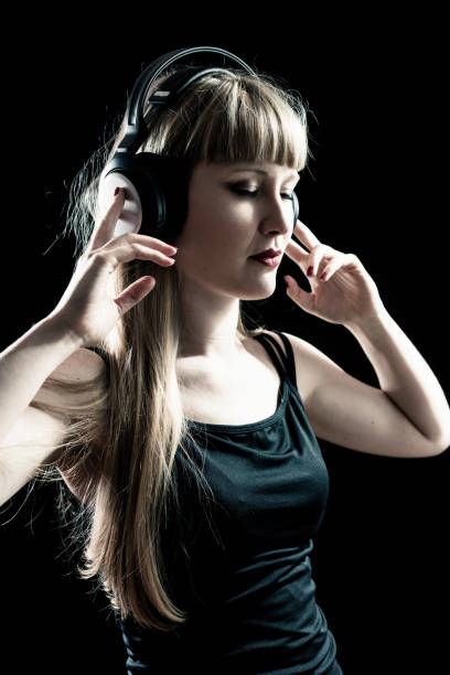 istock Listening music with Headphones 172471434