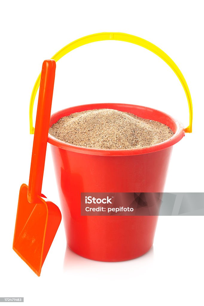모래 버킷, 삽 - 로열티 프리 모래놀이 통과 삽 스톡 사진