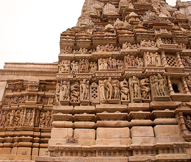 parsvanath jain tempio di vishwanath - parsvanath foto e immagini stock