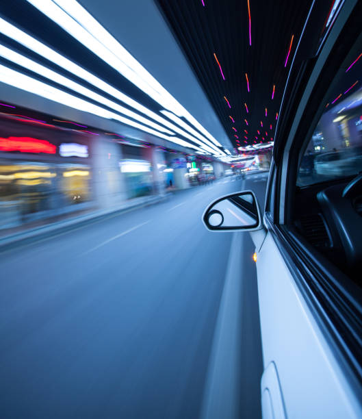 istock Driving in urban scene at night 172471502