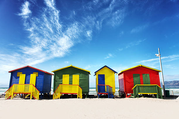 istock Beach huts at Muizenburg 172471772