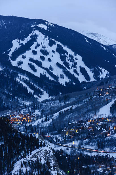 istock Beaver Creek Colorado at Dusk in Winter 172472339