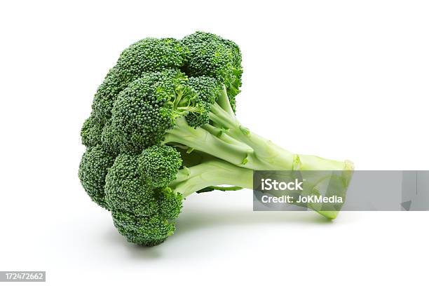 Broccoli Stock Photo - Download Image Now - Broccoli, Cut Out, White Background