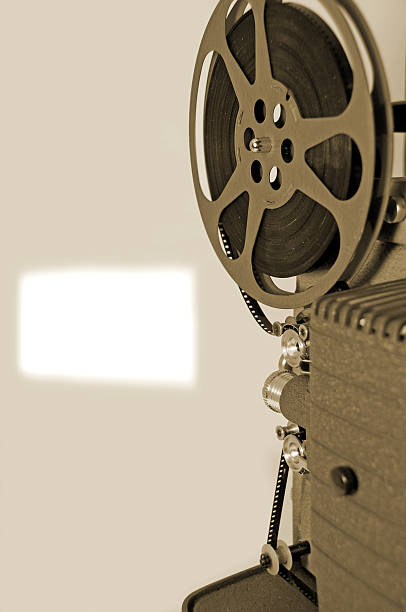 istock Vintage 8mm Movie Projector- Sepia 172472778