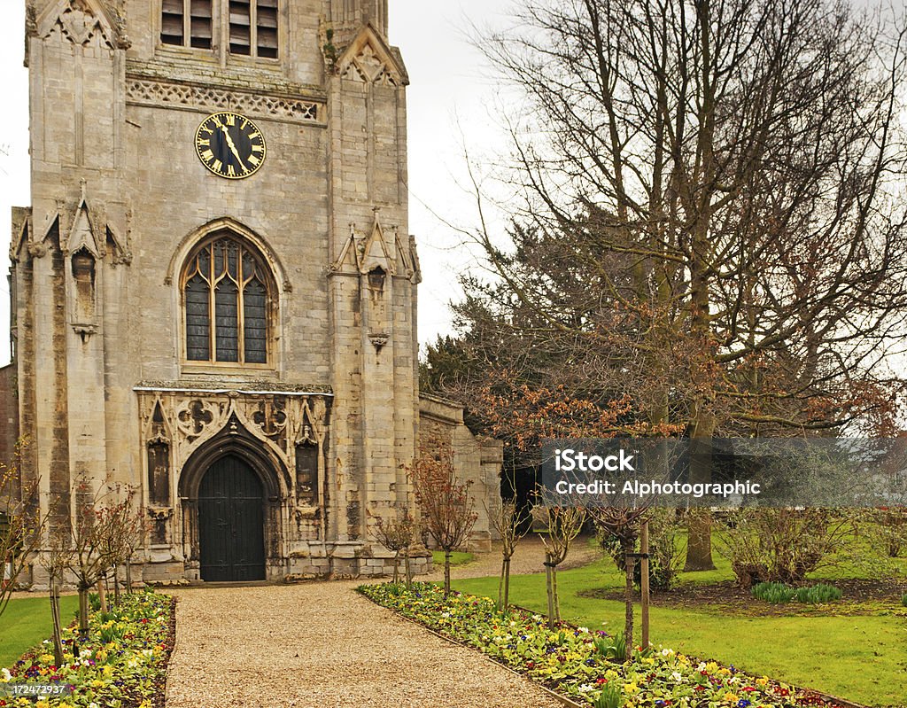 St Mary Kościół, Huntingdon Cambridgeshire - Zbiór zdjęć royalty-free (Architektura)