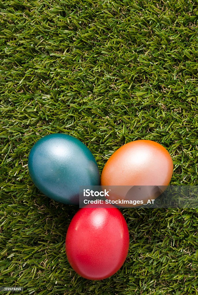 Ovos de Páscoa pintados - Royalty-free Acima Foto de stock