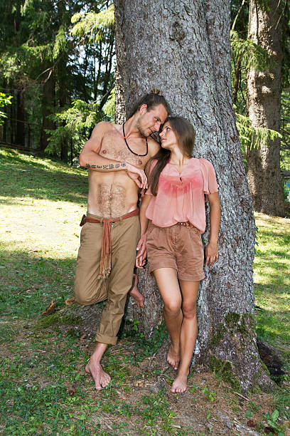 Young couple stock photo