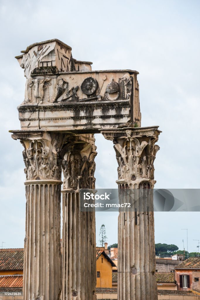 Roman Forum The Roman Forum Ancient Stock Photo