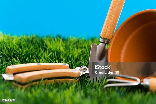 La Jardinería Foto de stock y más banco de imágenes de Artículos de jardín - Artículos de jardín, Bulbo, Foto de estudio