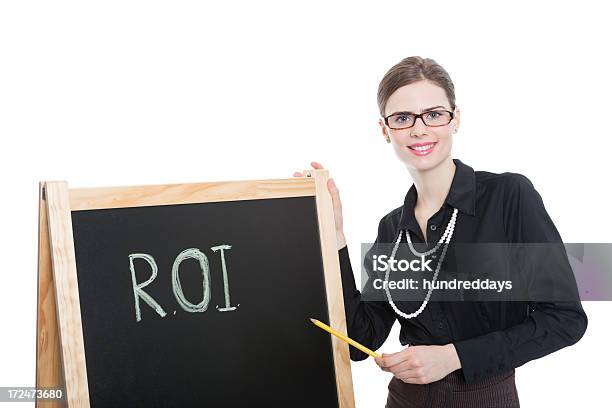 Return On Investment Stockfoto und mehr Bilder von Aktienschein - Aktienschein, Attraktive Frau, Bankgeschäft