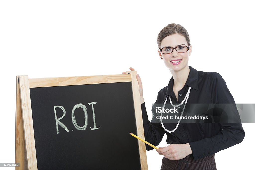 Ritorno sugli investimenti - Foto stock royalty-free di Adulto