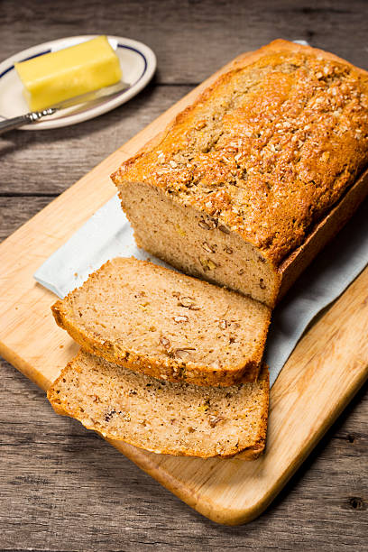 istock Banana Nut Bread Cut Into Slices 172473874