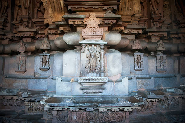 lakshmana temple, khajuraho - parsvanath foto e immagini stock