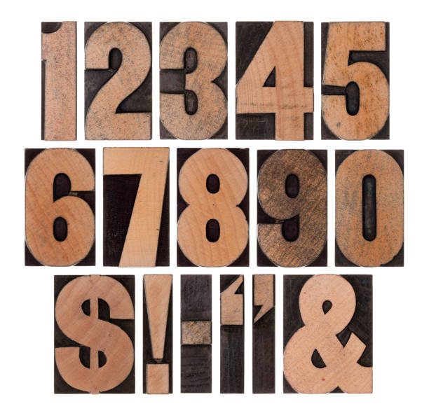 istock Vintage numbers & Symbols 172474310