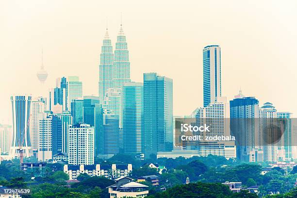 Centrum Miasta W Kuala Lumpur Malezja - zdjęcia stockowe i więcej obrazów Architektura - Architektura, Azja, Azja Południowo-Wschodnia