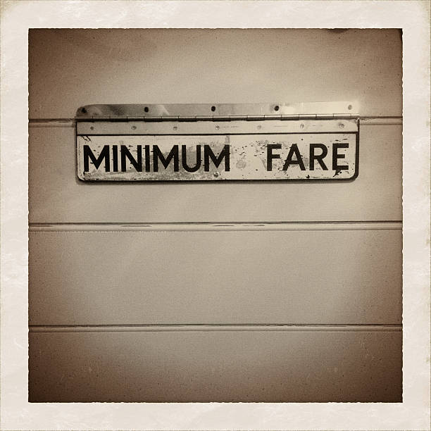 Fare Required. Sign 40+ Minimum Ticket Stock Photos, Pictures & Royalty-Free Images - iStock