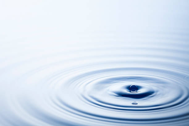 istock Zen Drop -  Water Wave Abstract Bizarre Background Wallpaper 172474602