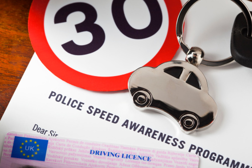 For minor excess driving speed offences in the UK there is an alternative to paying the fine and accumulating penalty points on your Driving Licence. You can attend a Speed Awareness Course run on behalf of the Police Authority. It offers drivers an educational alternative to prosecution - with no Penalty Points.