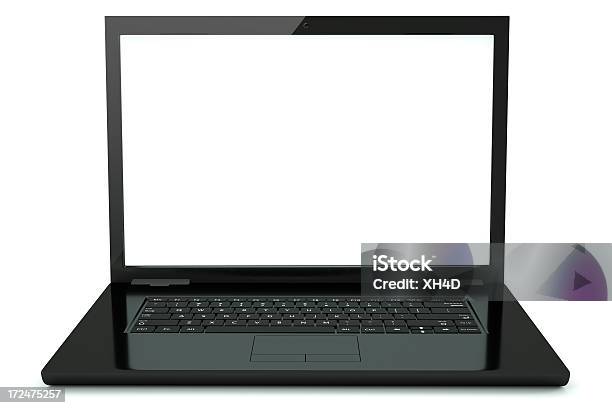 Laptop Stockfoto und mehr Bilder von ClipArt - ClipArt, Clipping Path, Computer