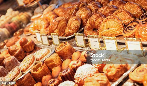 Ciasto Francuskie - zdjęcia stockowe i więcej obrazów Borough Market - Borough Market, Przywieszka z ceną, Piekarnia