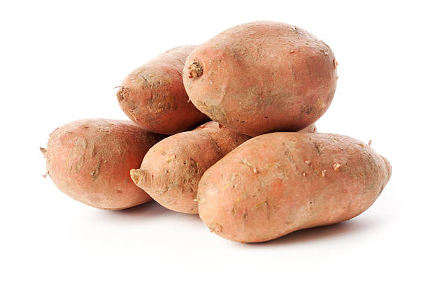 istock Yam Sweat Potatos Isolated on White Background 172475935