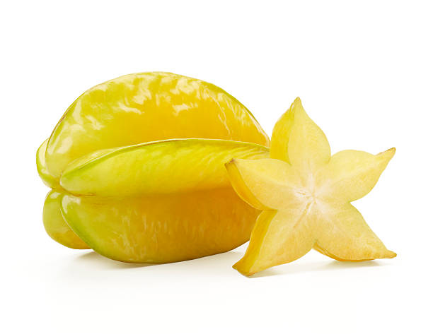 carambola e sottile - starfruit foto e immagini stock