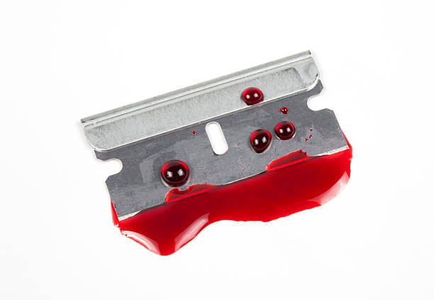 Razor Blade stock photo