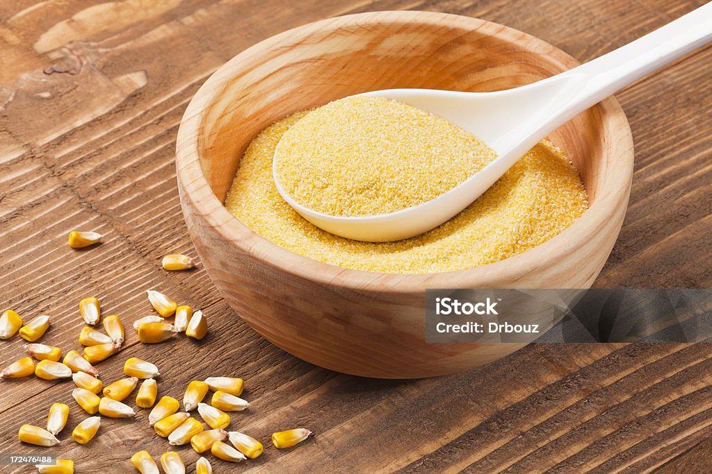 Milho Grits - Royalty-free Polenta Foto de stock