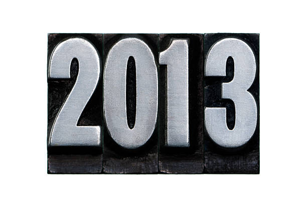 istock New Year 2013 - Letterpress letter 172476968
