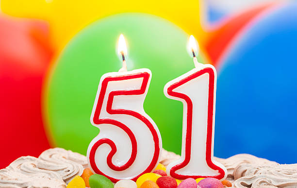 istock Cake for 51st  birthday. 172477118