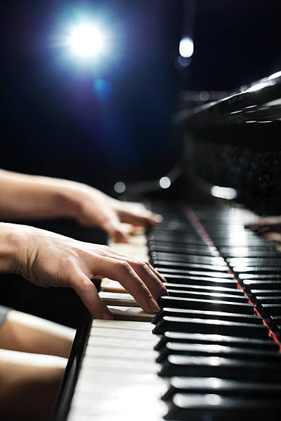 istock Hands of a female pianist. 172477127