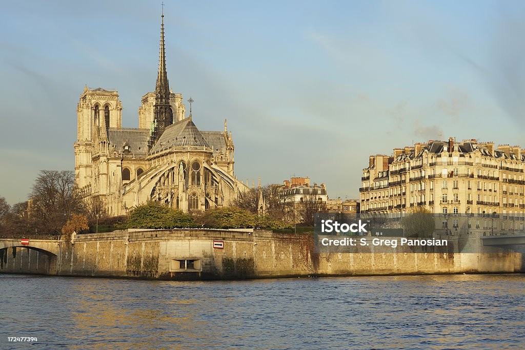 Cattedrale di Notre-Dame-Parigi - Foto stock royalty-free di Ambientazione esterna