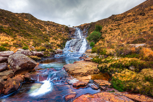 Waterfall in the Isle of Skye