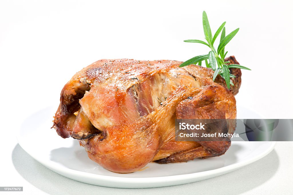 Pieczony kurczak - Zbiór zdjęć royalty-free (Bez ludzi)